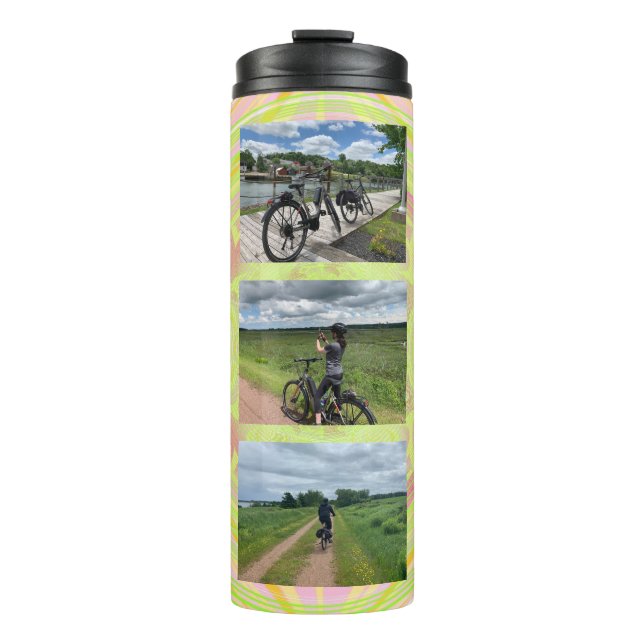 Fractal Design Photo Template Thermal Tumbler  (Front)