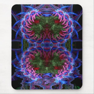 Fractal Drops Visionary Art Mousepad