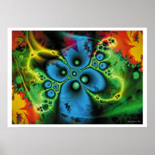 Fractal Fantasy 10 Poster