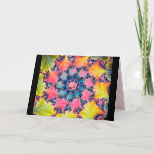 Fractal Fantasy (card) Holiday Card