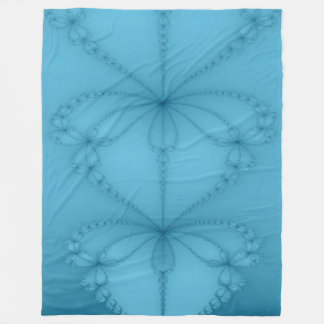 Fractal Fleece Blanket