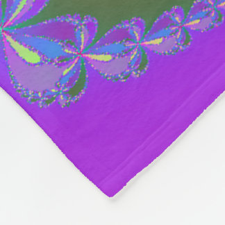 Fractal Fleece Blanket