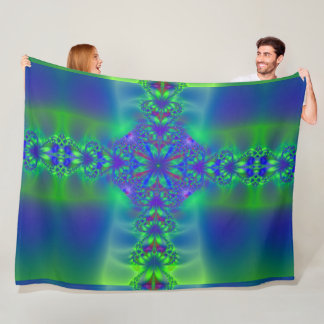 Fractal Fleece Blanket