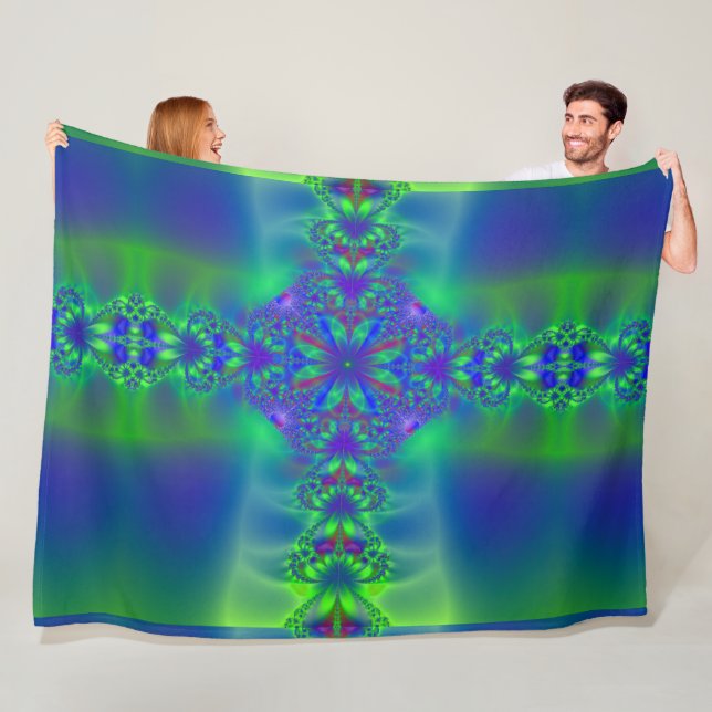 Fractal Fleece Blanket (In Situ)