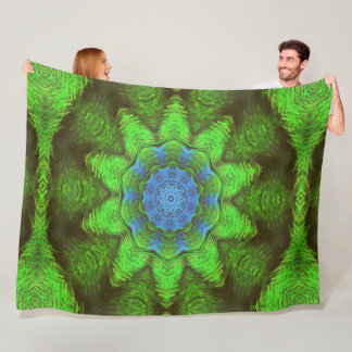 Fractal Fleece Blanket
