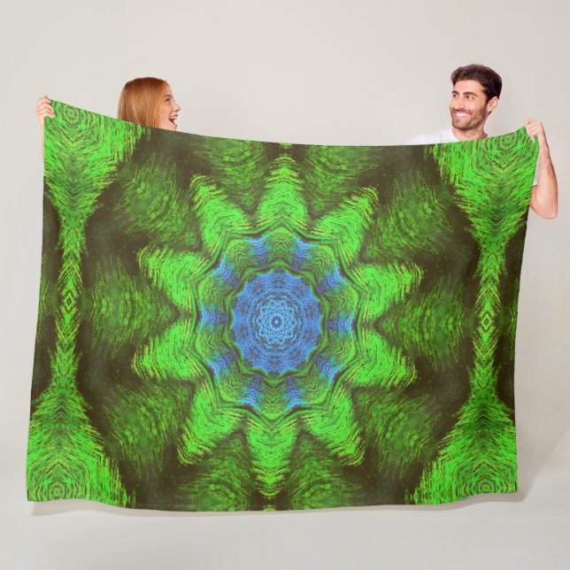 Fractal Fleece Blanket (In Situ)
