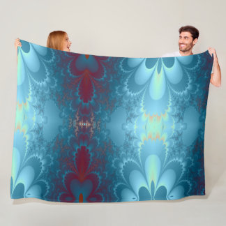 Fractal Fleece Blanket