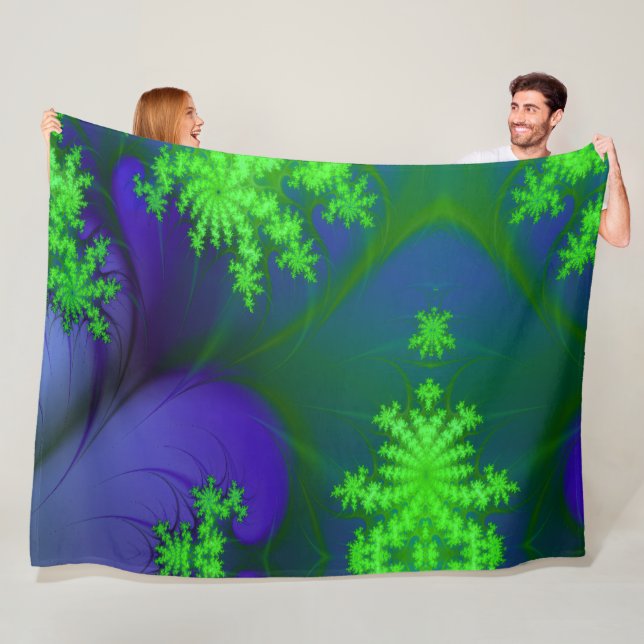 Fractal Fleece Blanket (In Situ)