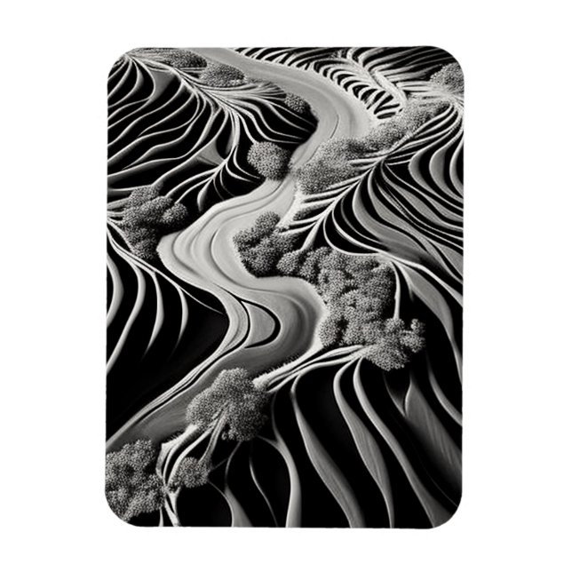 Fractal Flow Magnet (Vertical)