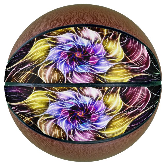 fractal flower basketball (Front)