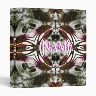 Fractal Flower Fantasy Avery Binder