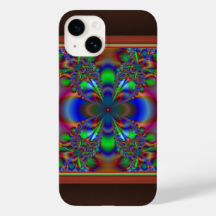 Fractal Flower In Multi Colours  Case-Mate iPhone 14 Case