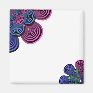 Fractal Flower Magnet