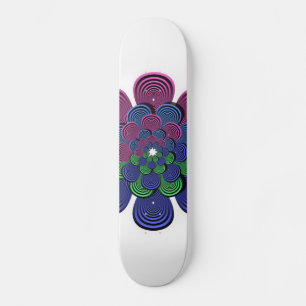 Fractal Flower Skateboard