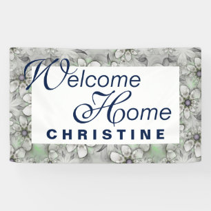 Fractal Flowers seamless pattern I + your ideas Banner