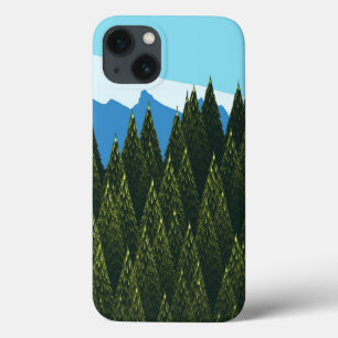 Fractal Forest iPhone 13 Case