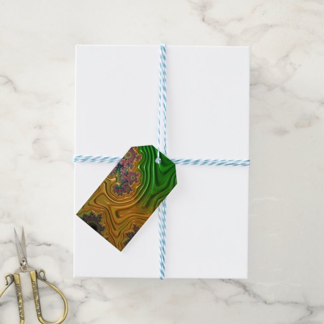 Fractal Forest Gift Tags (With Twine)