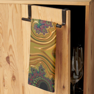 Fractal Forest  Kitchen Towel