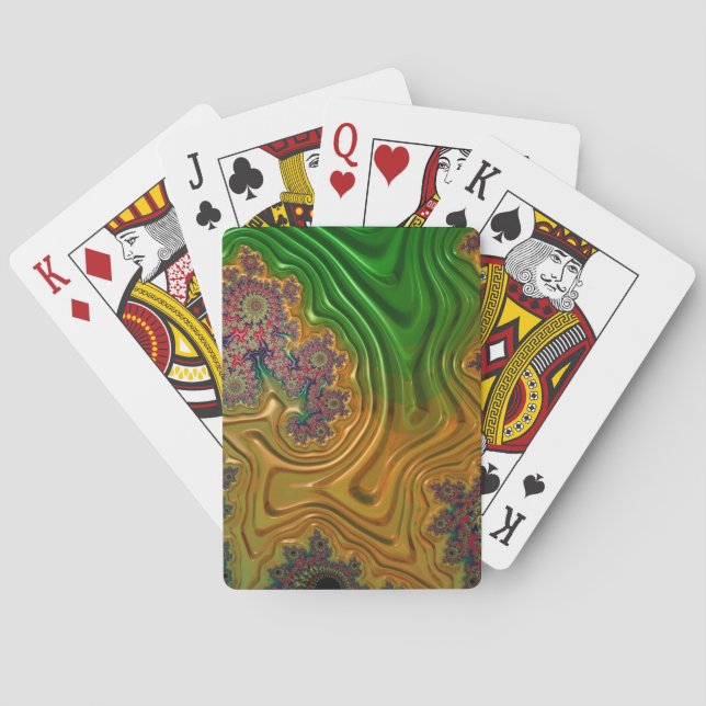 Fractal Forest Playing Cards (Back)