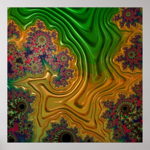 Fractal Forest Poster