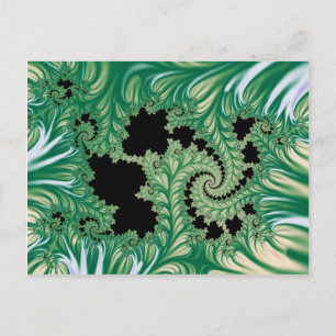 Fractal Fronds Postcard