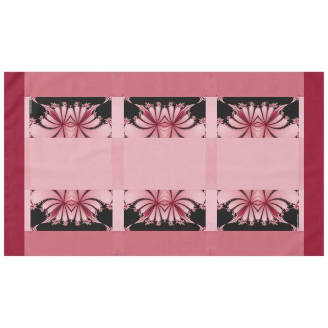 Fractal Garden orchid A Tablecloth (Front (Horizontal))