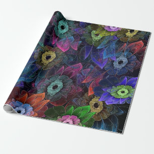 Fractal Gardening Wrapping Paper