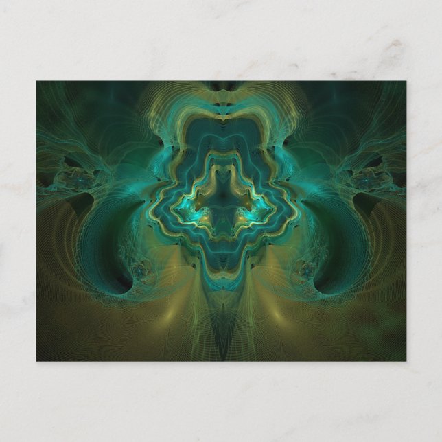Fractal Geode Postcard (Front)