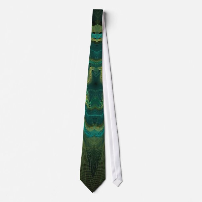 Fractal Geode Tie (Front)