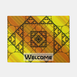 Fractal Geometry Doormat