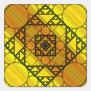 Fractal Geometry Sticker