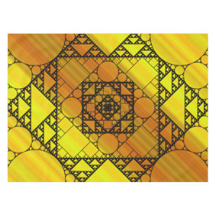 Fractal Geometry Tablecloth