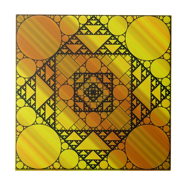 Fractal Geometry Tile (Front)