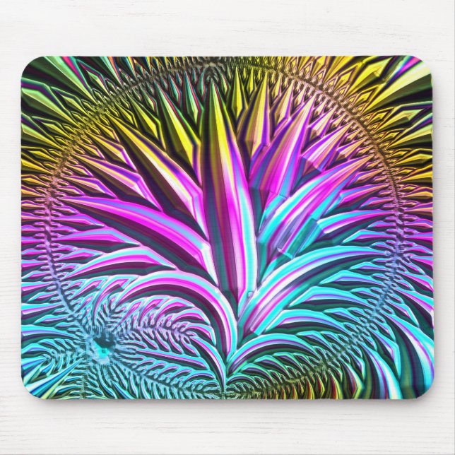 Fractal Glass 5 Mousepad (Front)