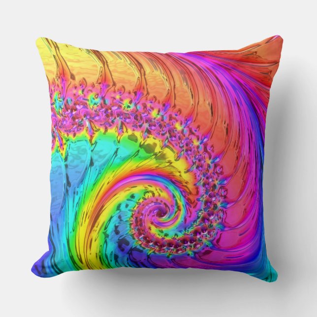 Fractal Glass 6 Pillow (Front)