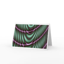 Fractal Greeting Card Blank
