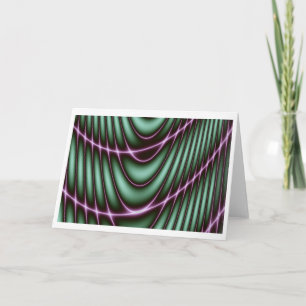 Fractal Greeting Card Blank
