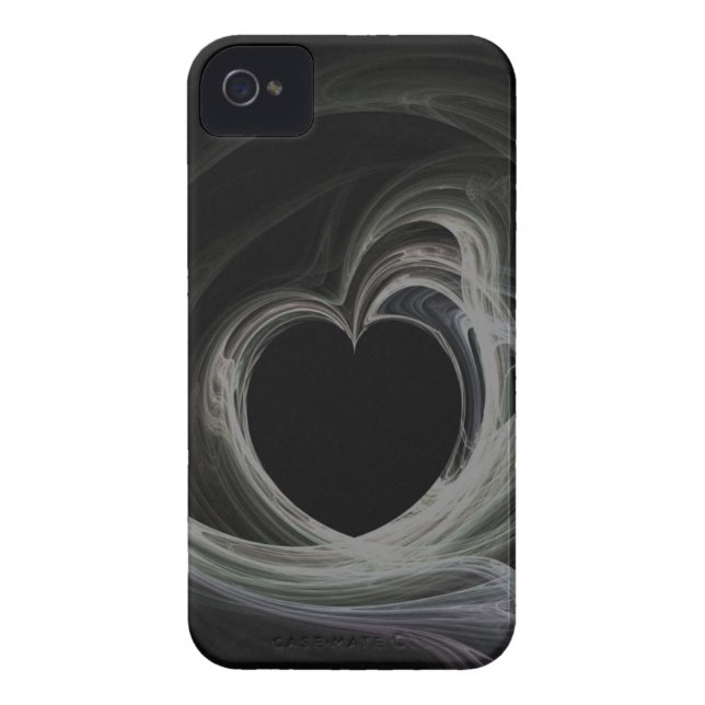 Fractal Heart Art Case-Mate iPhone Case (Back)
