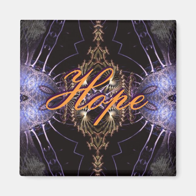 FRACTAL HOPE Magnet (Front)