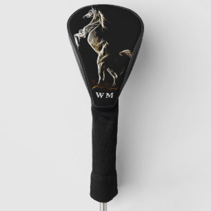 Fractal Horse Golf Head Cover