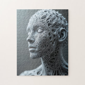 Fractal Human Phenotype Futuristic Jigsaw Puzzle