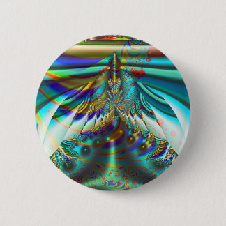 Fractal inner worlds 2 inch round button