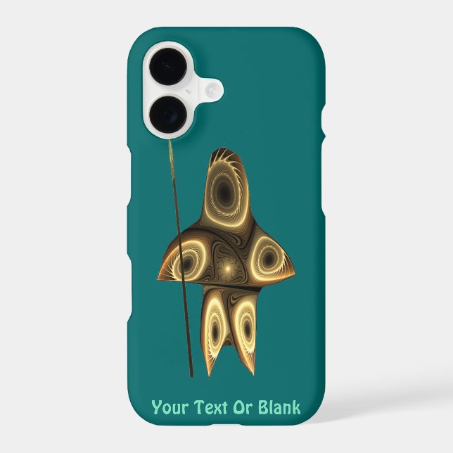Fractal Inuit Hunter (Back)
