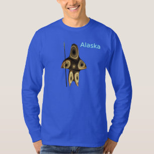 Fractal Inuit Hunter - Alaska T-Shirt