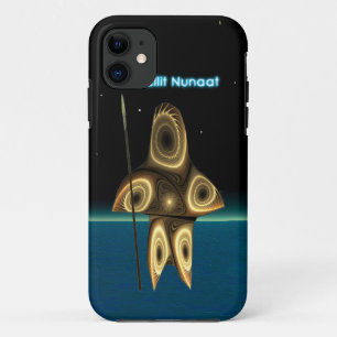 Fractal Inuit Hunter - Greenland iPhone 11 Case