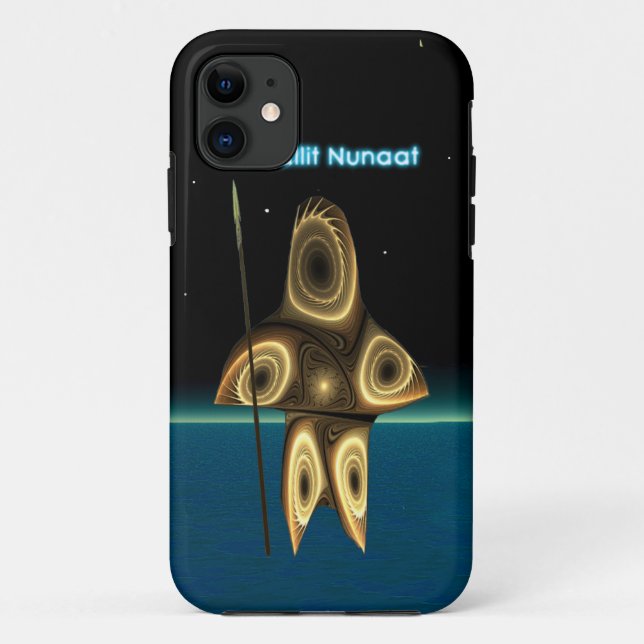 Fractal Inuit Hunter - Greenland Case-Mate iPhone Case (Back)
