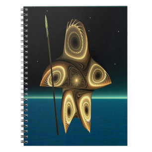 Fractal Inuit Hunter Notebook