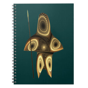 Fractal Inuit Hunter Notebook