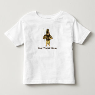 Fractal Inuit Hunter Toddler T-shirt
