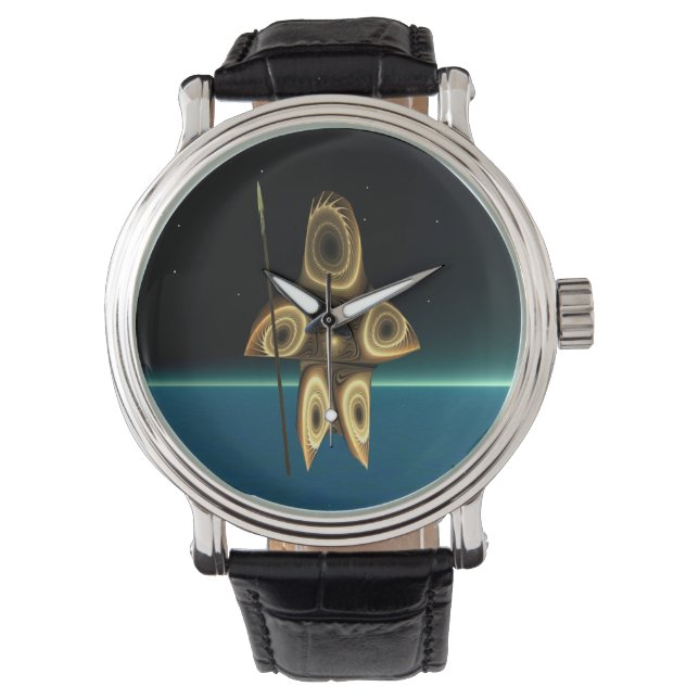Fractal Inuit Hunter Watch (Front)